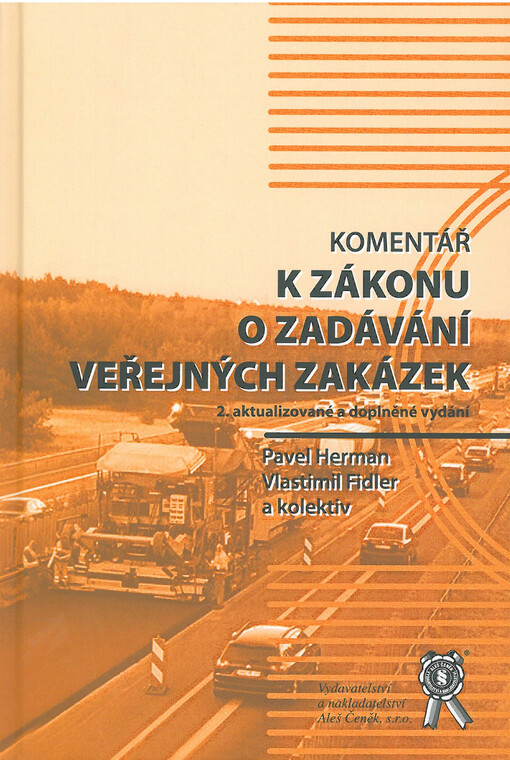 Komentář k zákonu o zadávání veřejných zakázek