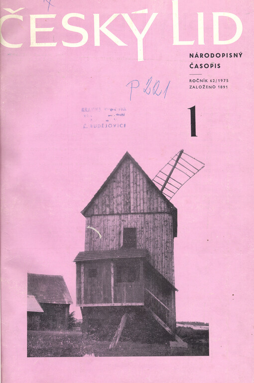 Český lid : sborník věnovaný studiu lidu českého v Čechách, na Moravě, ve Slezsku a na Slovensku