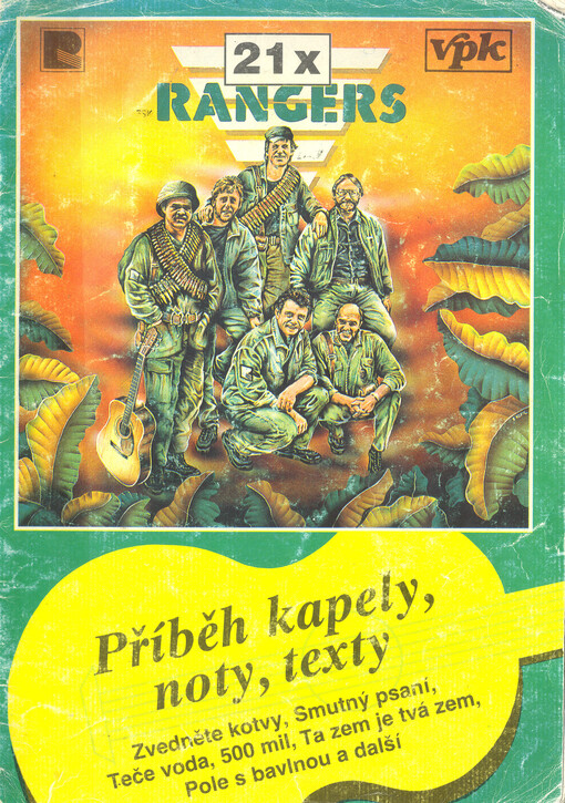 21x Rangers příběh kapely, noty, texty