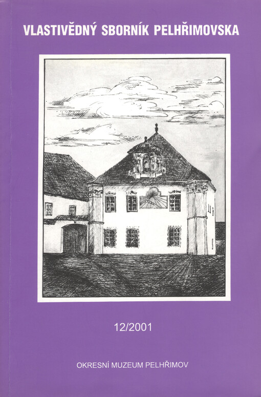 Vlastivědný sborník Pelhřimovska. 12