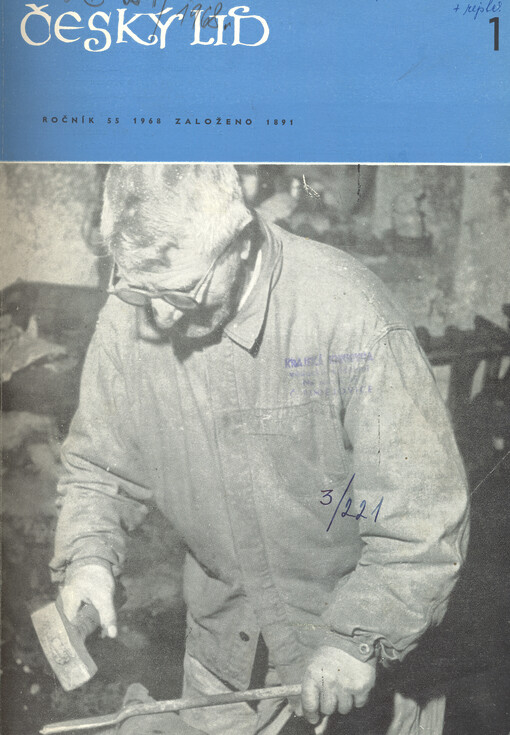 Český lid : sborník věnovaný studiu lidu českého v Čechách, na Moravě, ve Slezsku a na Slovensku