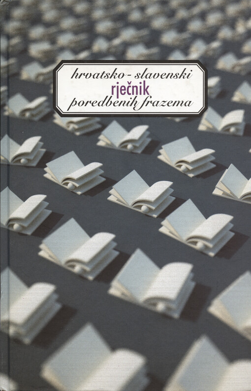 Hrvatsko-slavenski rječnik poredbenih frazema