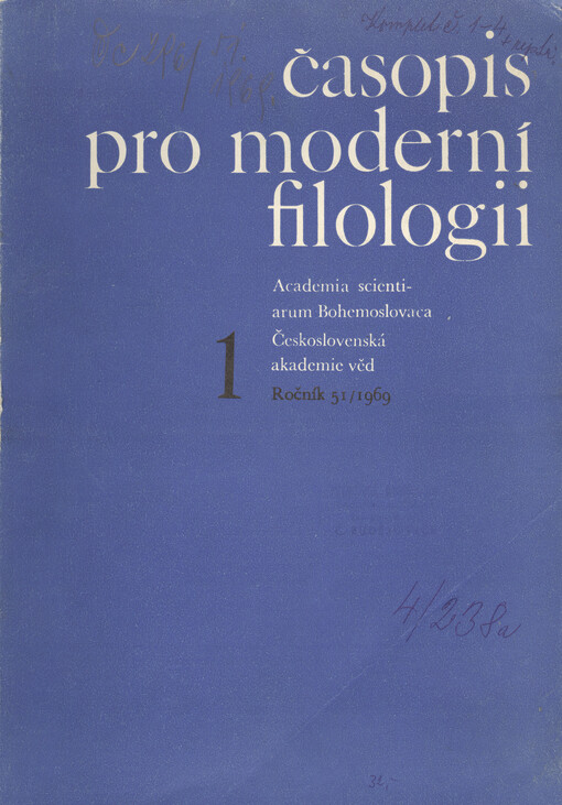Časopis pro moderní filologii