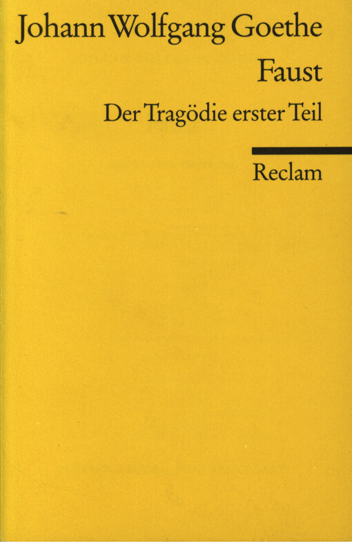 Faust : der Tragödie