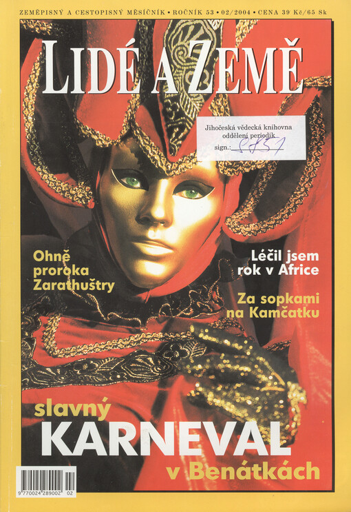 Lidé a Země : populárně vědecký zeměpisný a cestopisný měsíčník