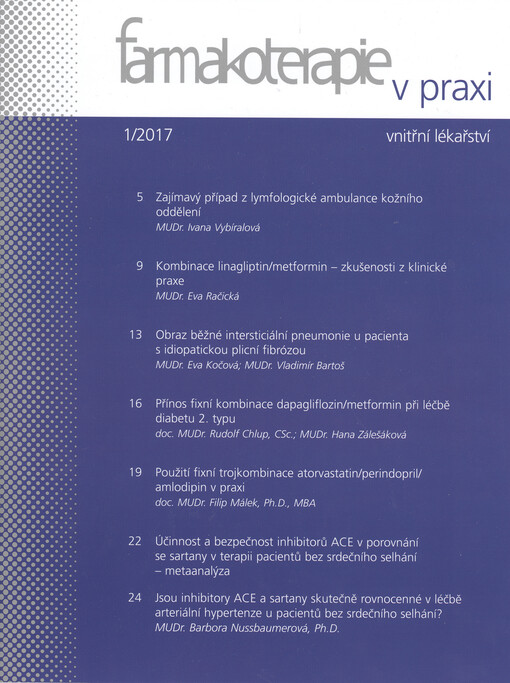 Farmakoterapie v praxi