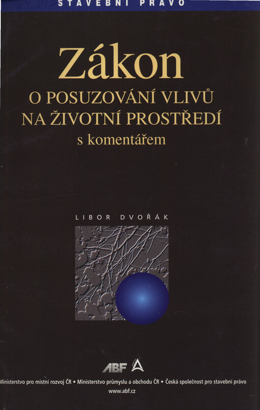 Zákon o posuzování vlivů na životní prostředí s komentářem