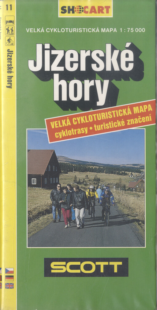 Jizerské hory cyklotrasy, turistické značení