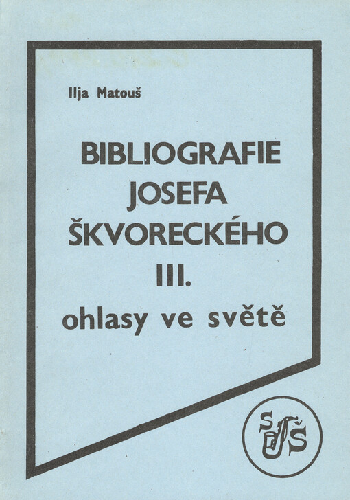 Bibliografie Josefa Škvoreckého
