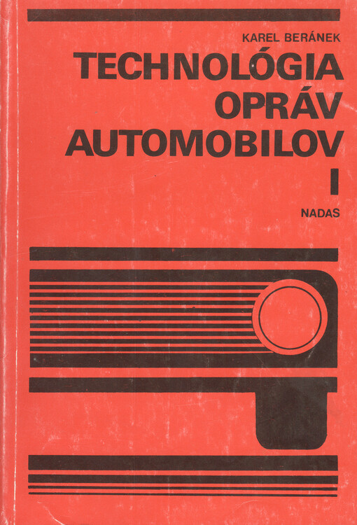 Technológia opráv automobilov I