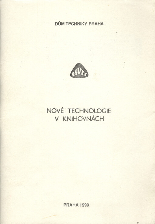 Nové technologie v knihovnách