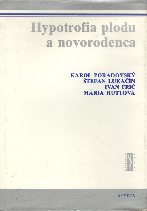 Hypotrofia plodu a novorodenca