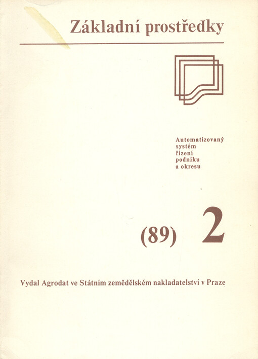 Základní prostředky