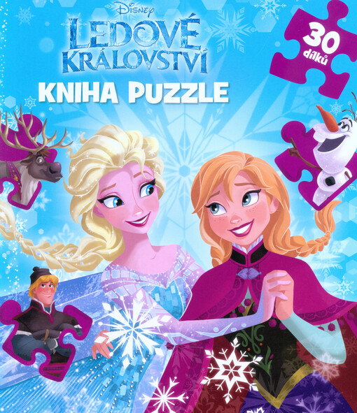 Ledové království - Kniha puzzle