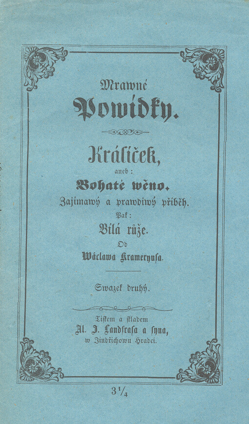 Mrawné Powídky.Swazek druhý