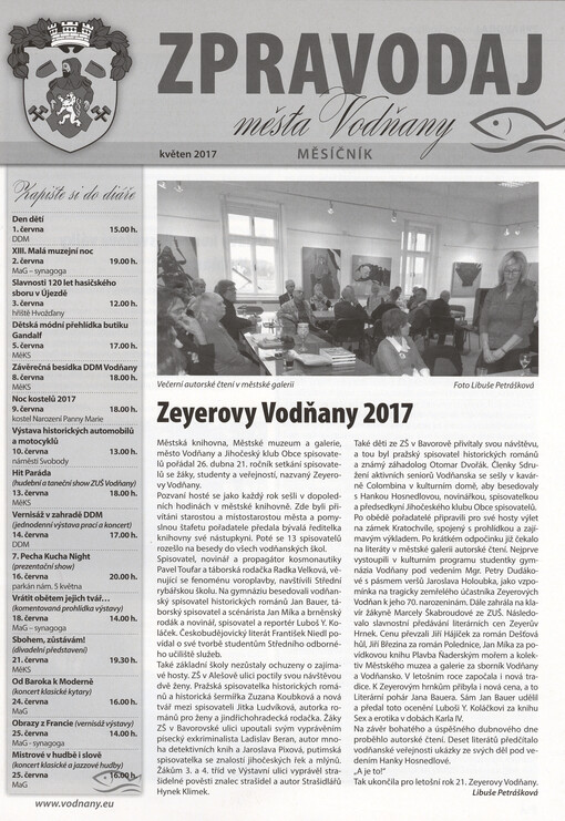 Zpravodaj města Vodňany