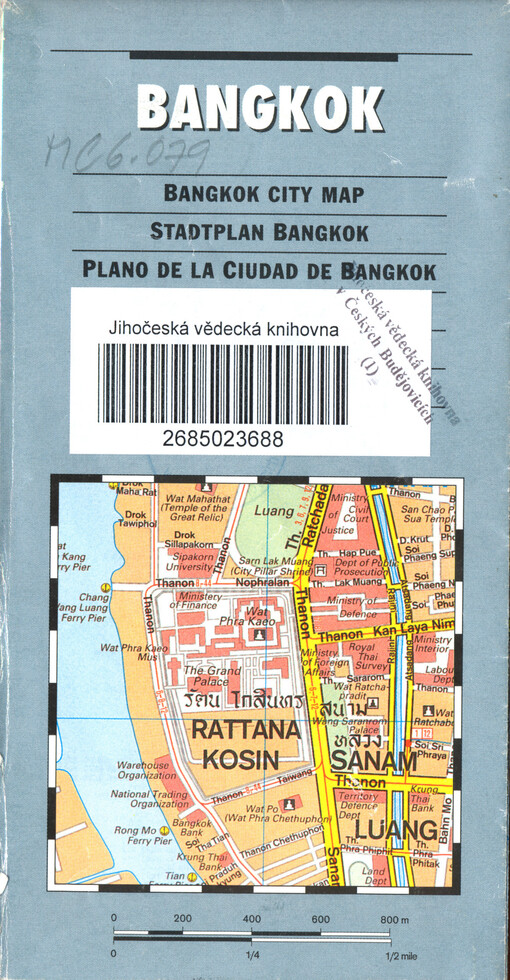 Bangkok : Bangkok city map