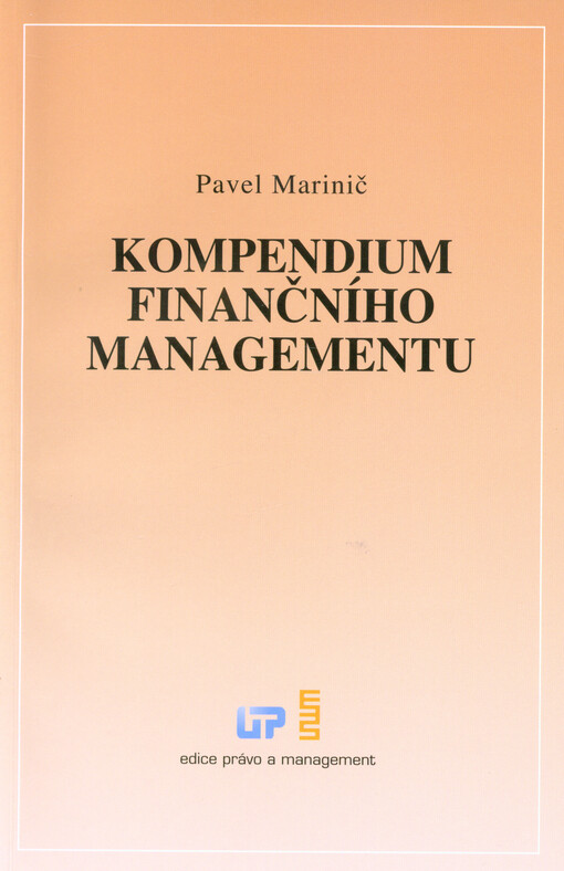 Kompendium finančního managementu