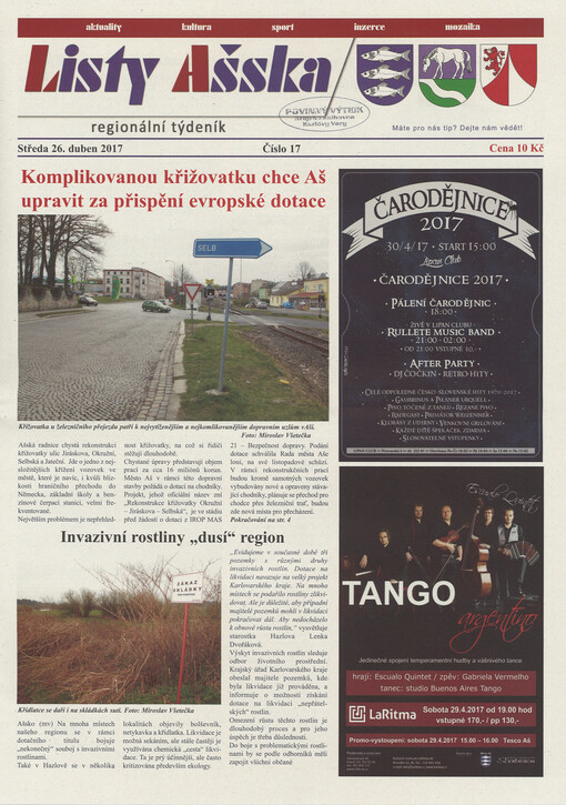 Listy Ašska : regionální týdeník 