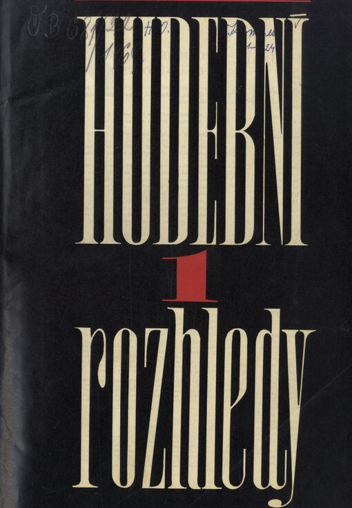 Hudební rozhledy :časopis pro hudební kulturu