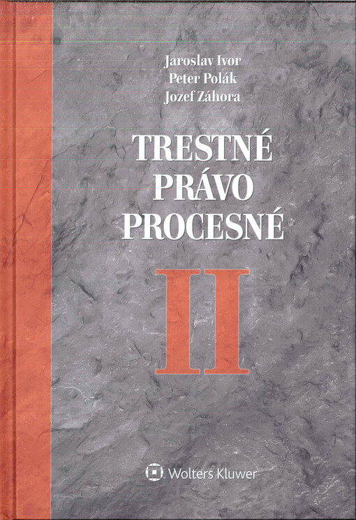 Trestné právo procesné. 2
