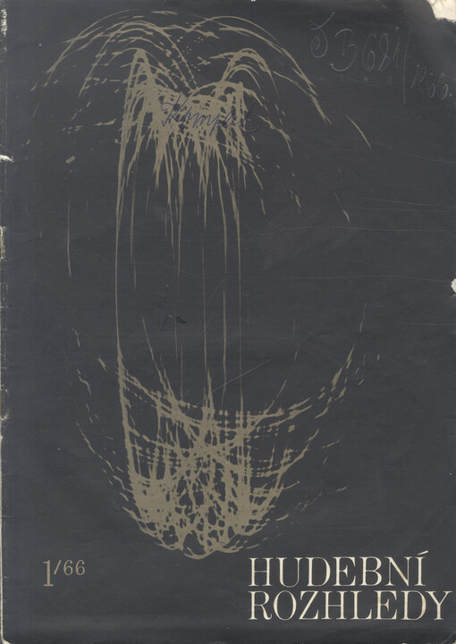 Hudební rozhledy :časopis pro hudební kulturu
