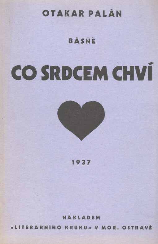 Co srdcem chví :básně