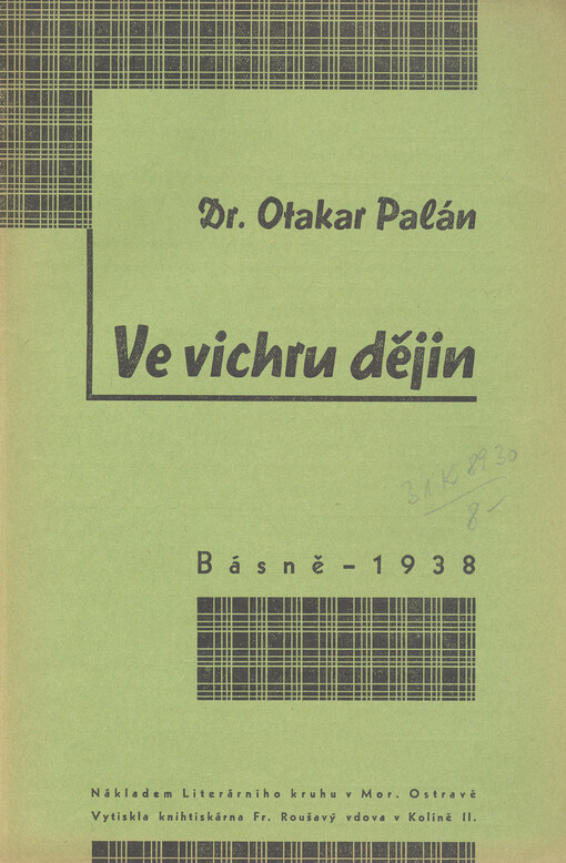 Ve vichru dějin :básně