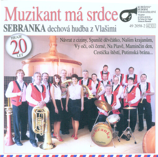 Muzikant má srdce : Sebranka, dechová hudba z Vlašimi hraje 20 let