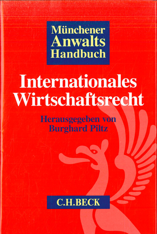 Münchener Anwaltshandbuch Internationales Wirtschaftsrecht