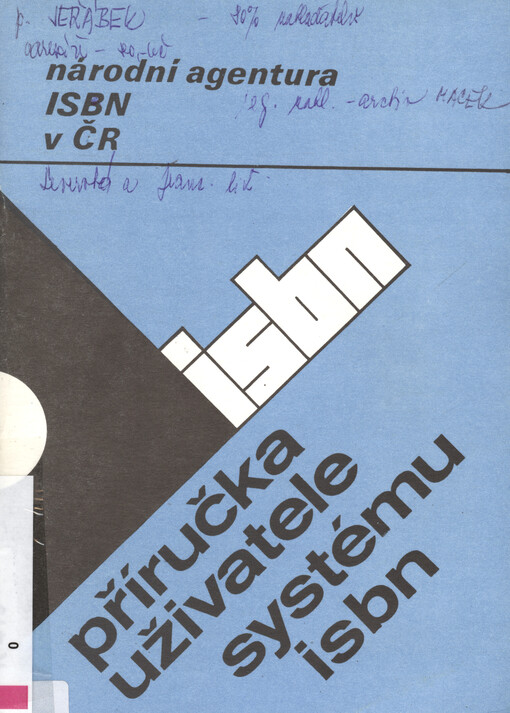 Příručka uživatele systému ISBN, 3., přeprac. vyd.