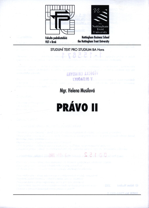 Právo II