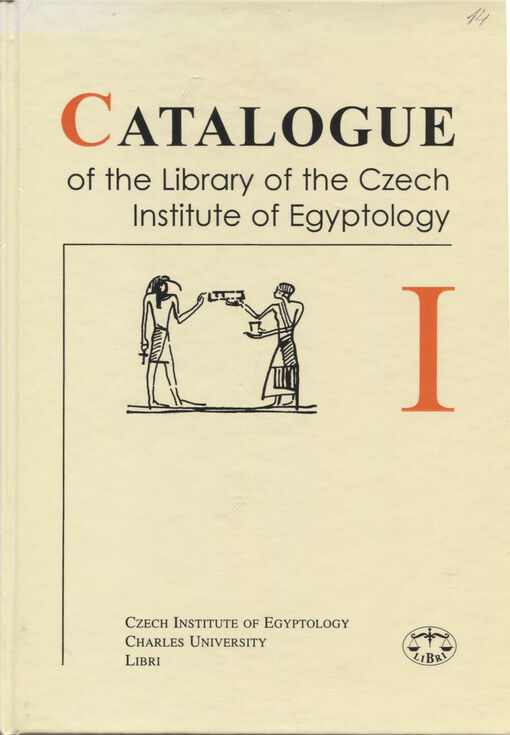 Catalogue of the Library of the Czech Institute of Egyptology