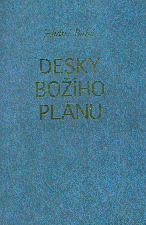 Desky Božího plánu