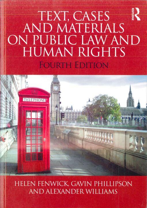 Text, cases and materials on public law and human rights