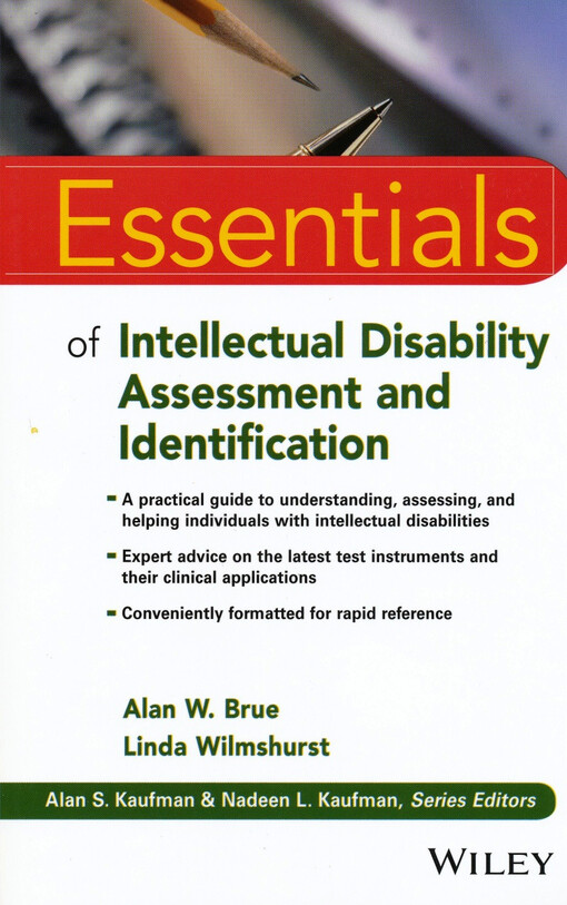 Essentials of intellectual disability assessment and identification