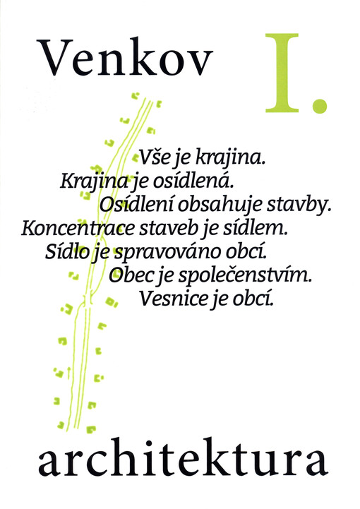 Venkov, architektura I.