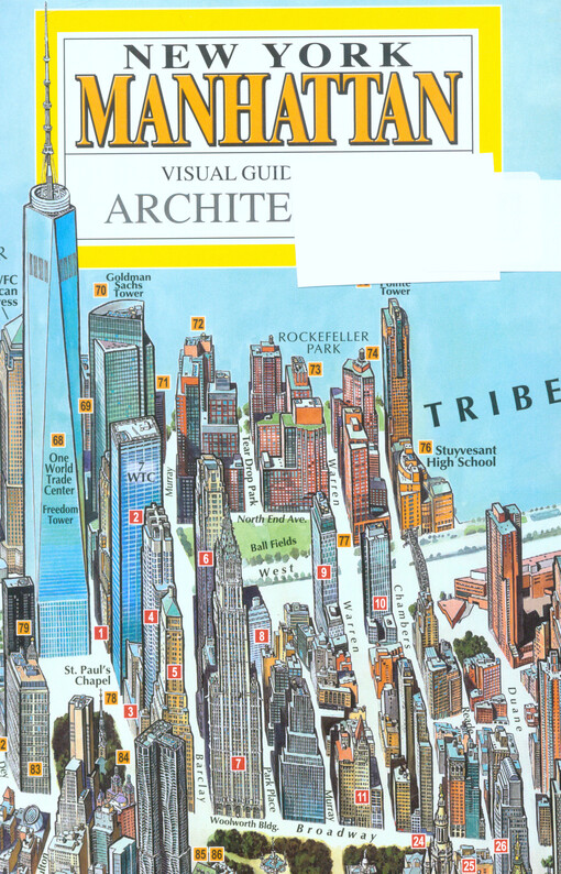 Manhattan - New York : visual guide to its architecture