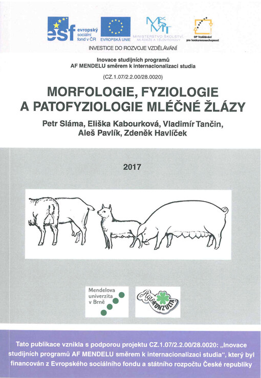 Morfologie, fyziologie a patofyziologie mléčné žlázy