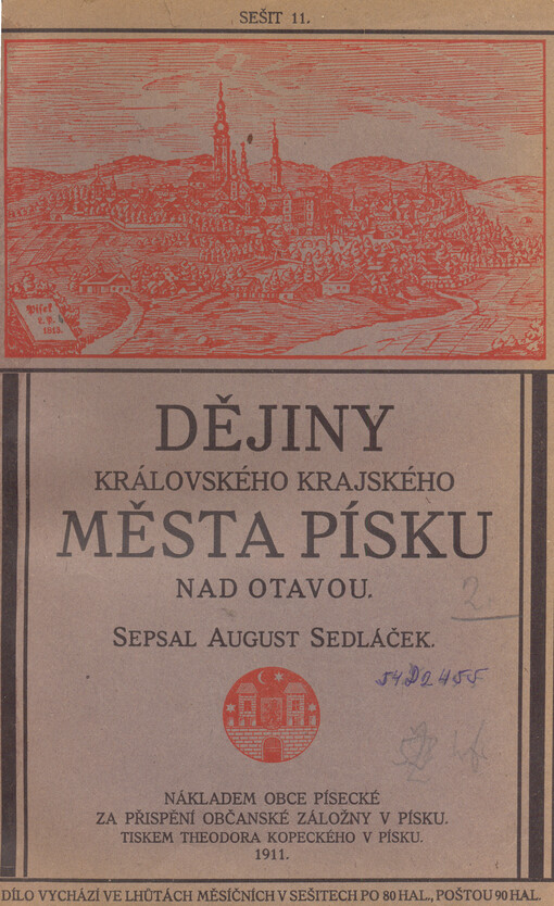 Dějiny královského krajského města Písku nad Otavou.Díl II,Od zřízení král. úřadu až do dnešní doby