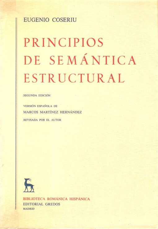 Principios de semántica estructural