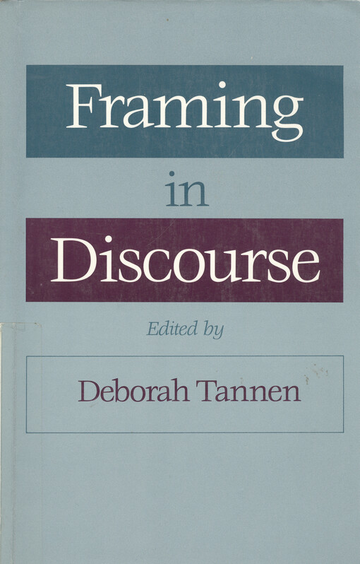 Framing in discourse