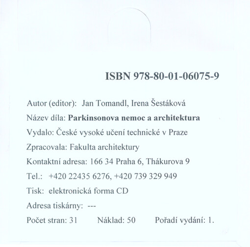 Parkinsonova nemoc a architektura