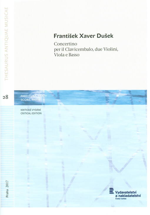 Concertino per il clavicembalo, due violini, viola e basso