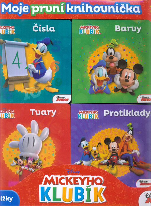 Mickeyho klubík - Moje první knihovnička