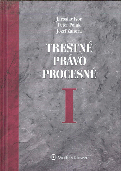 Trestné právo procesné. 1