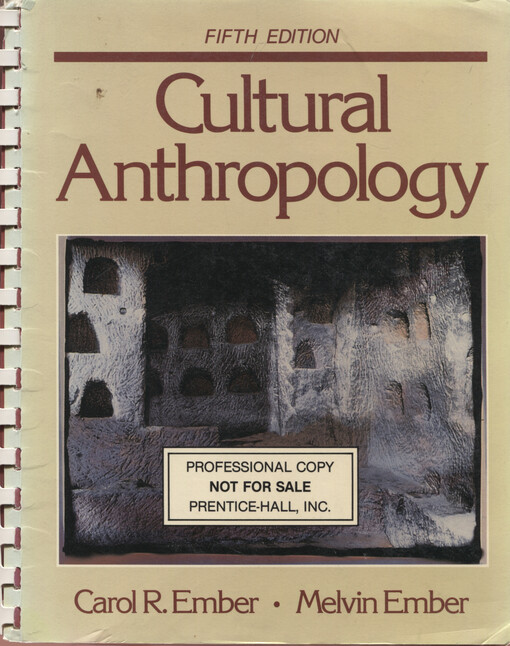 Cultural anthropology