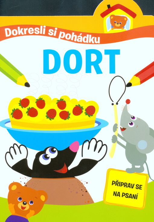 Dokresli si pohádku - Dort