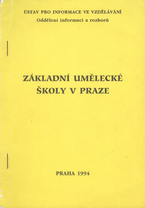 Základní umělecké školy v Praze