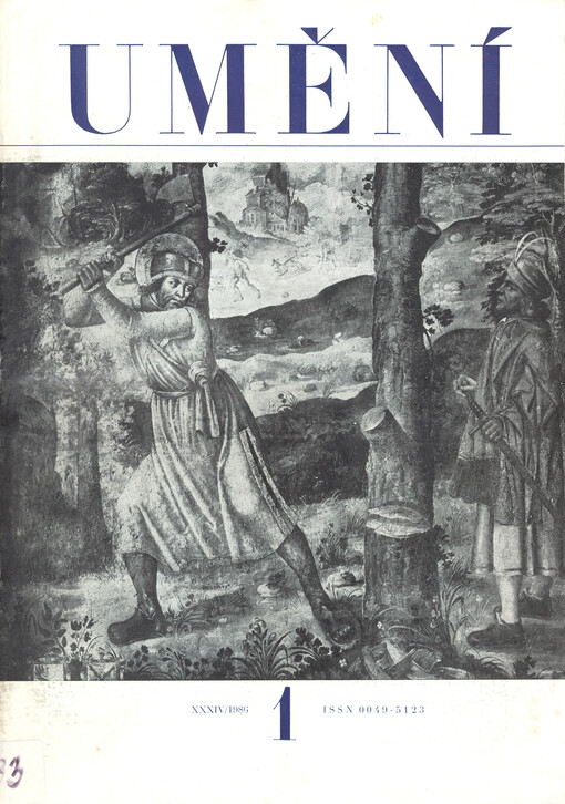 Umění : časopis Kabinetu pro theorii a dějiny umění Československé akademie věd